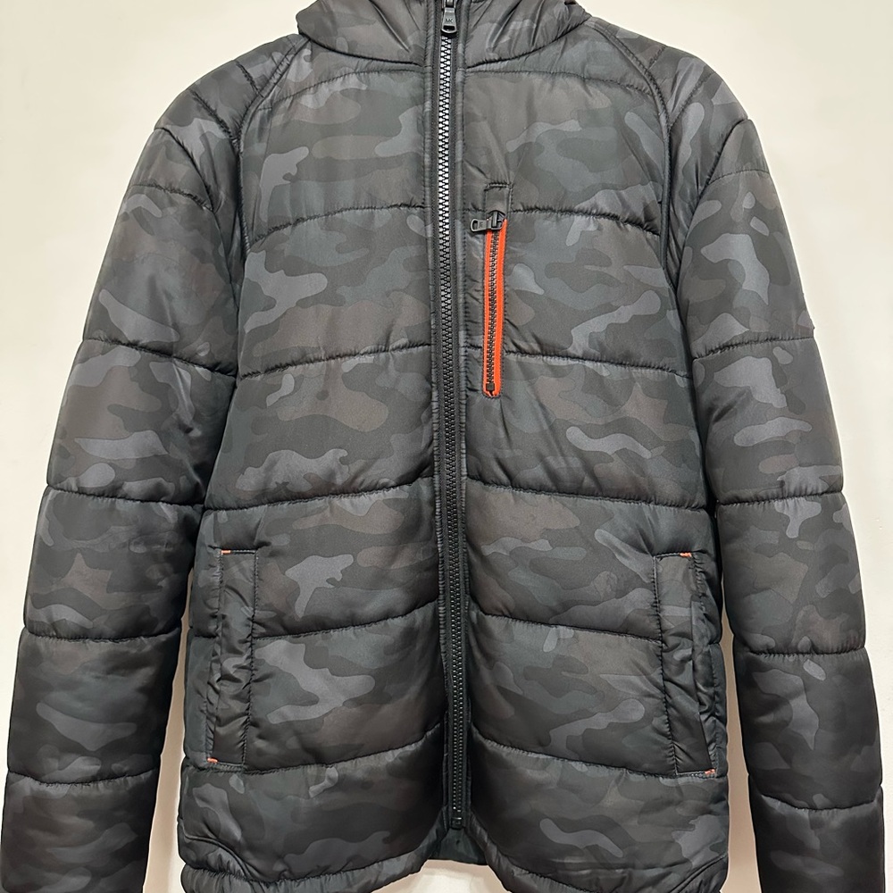 Michael Kors Black Camouflage Jacket